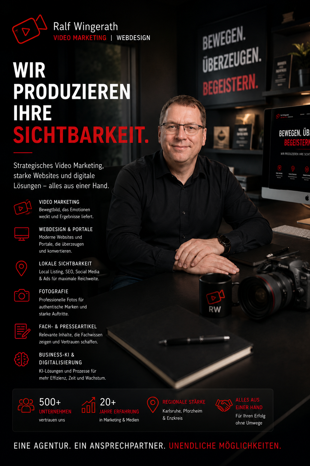 Wir produzieren Ihre Sichtbarkeit
