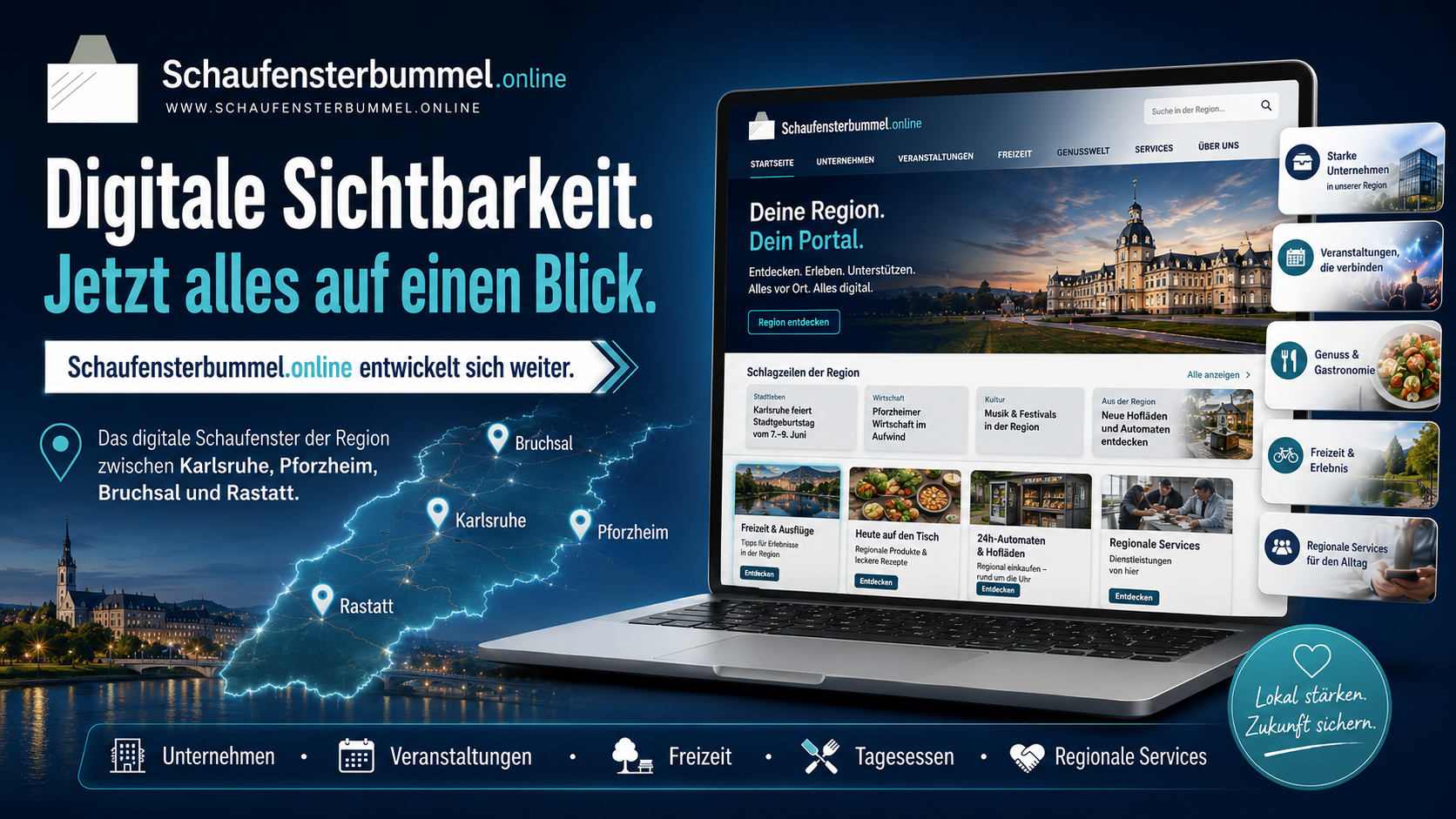 schaufensterbummel.online das regionale portal