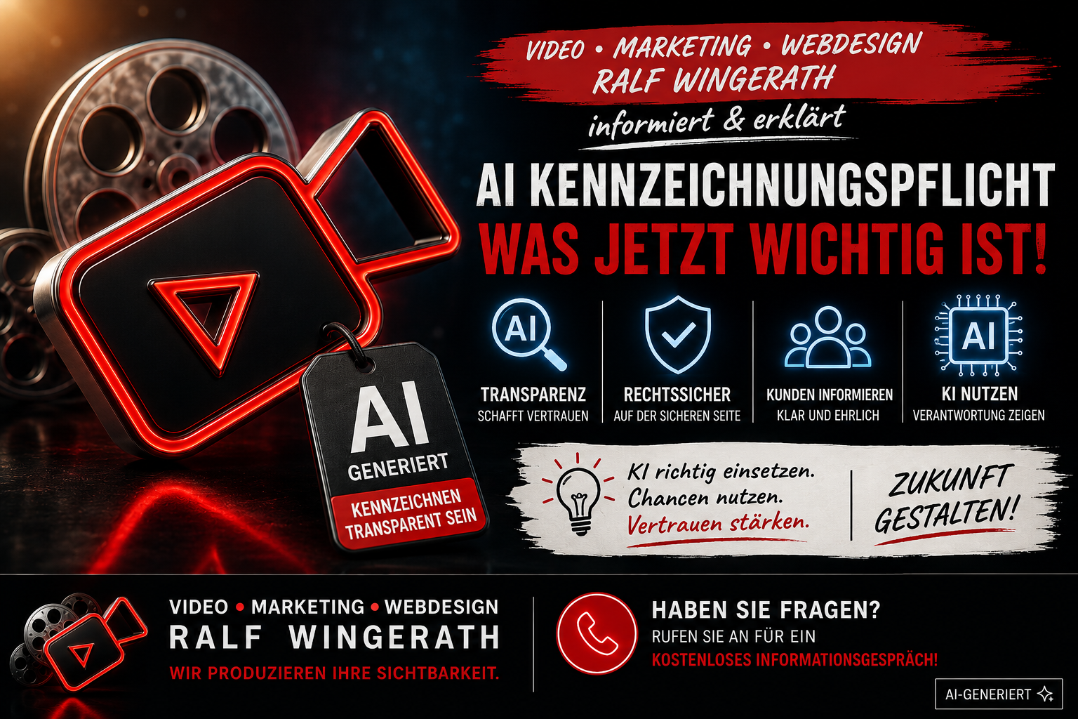 KI-Kennzeichnungspflicht: Was Handwerker und Dienstleister jetzt wissen sollten