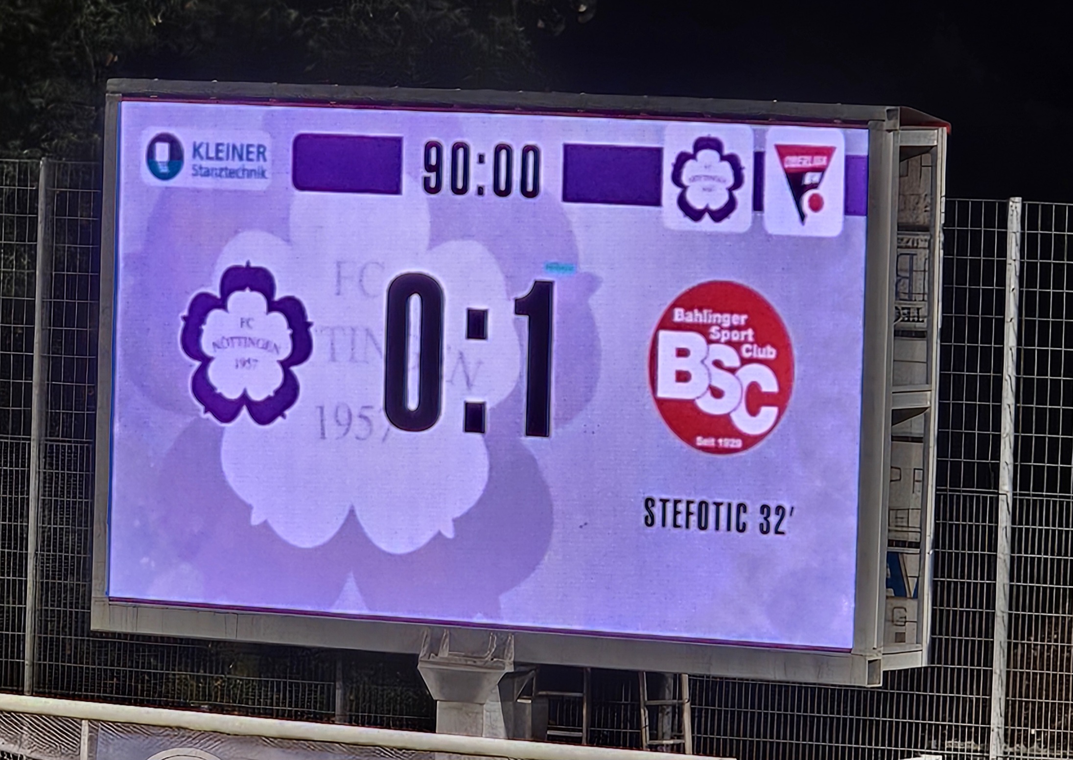 Der FCN unterliegt 0:1 gegen den Bahlinger SC