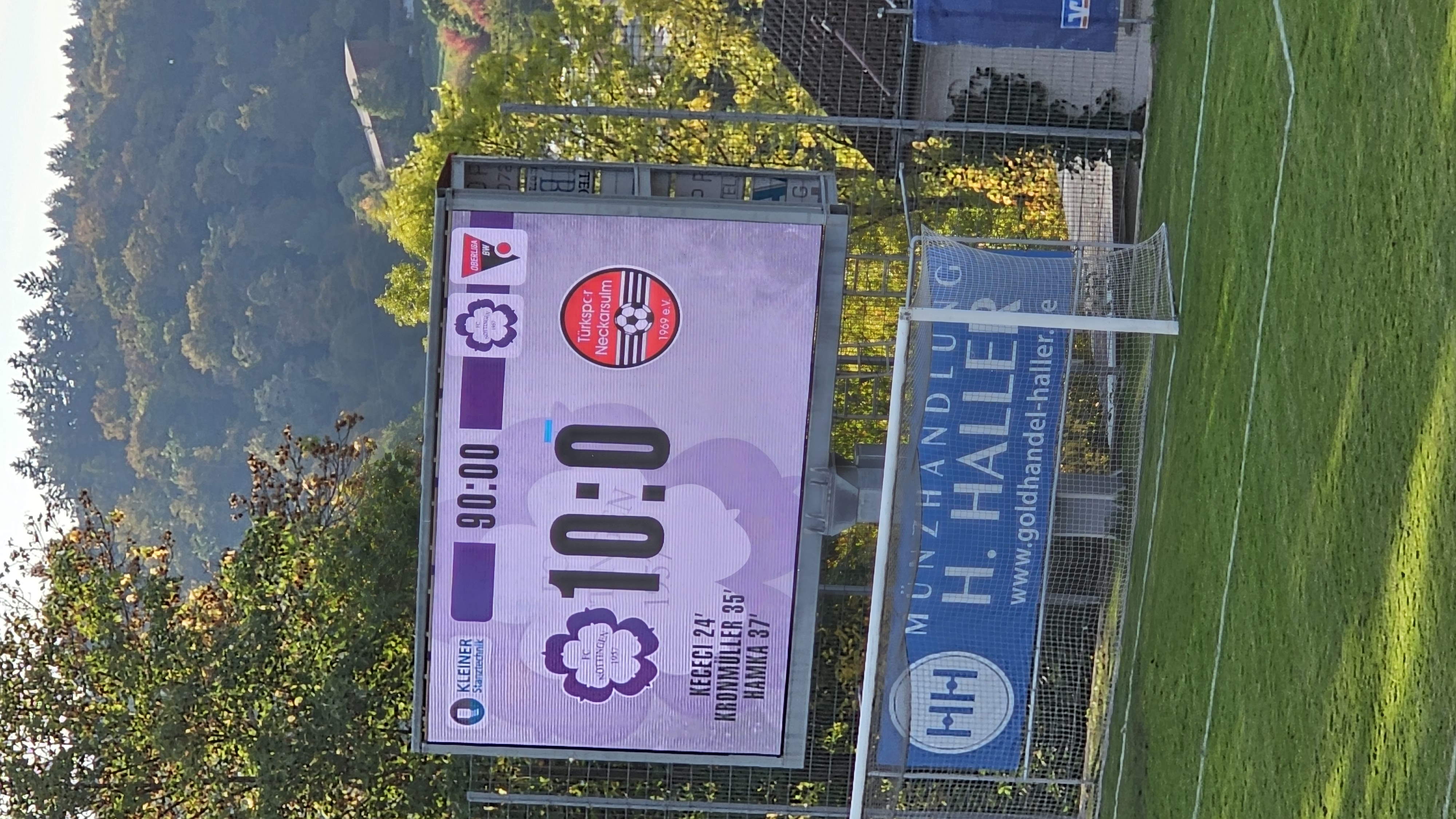 FC Nöttingen feiert historischen 10:0-Kantersieg gegen Türkspor Neckarsulm