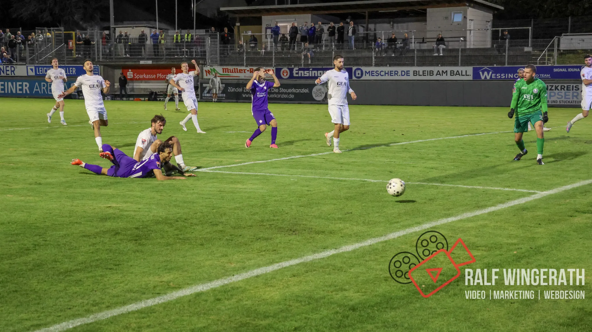 FCN vs YB Reutlingen Impressionen aus dem Spiel