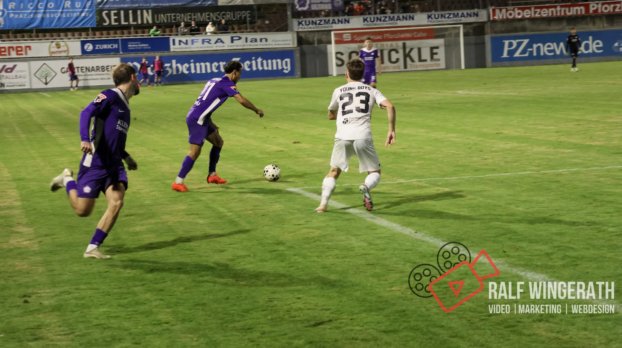 FCN vs YB Reutlingen Impressionen aus dem Spiel
