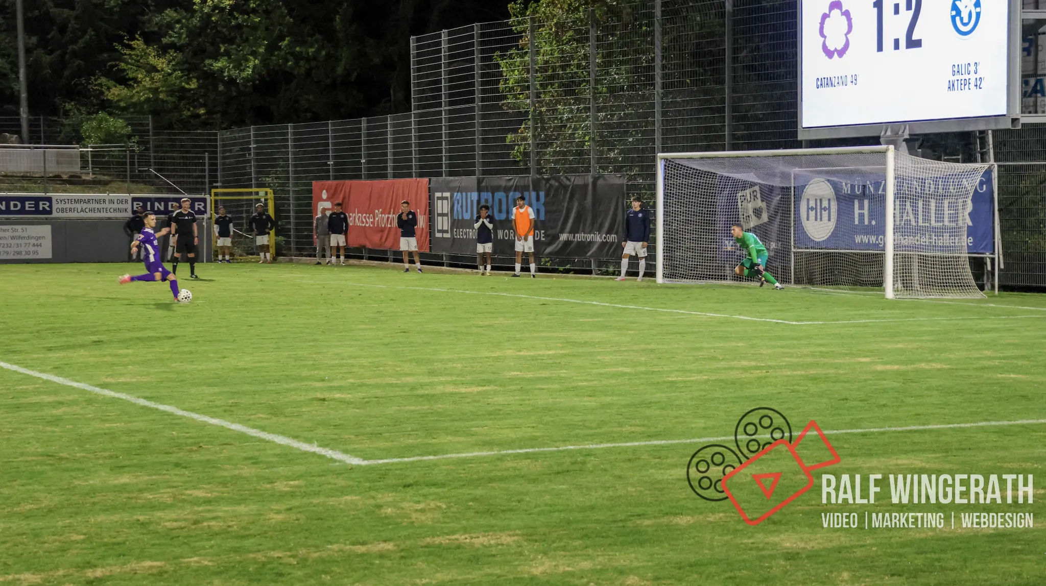 FCN vs YB Reutlingen Impressionen aus dem Spiel