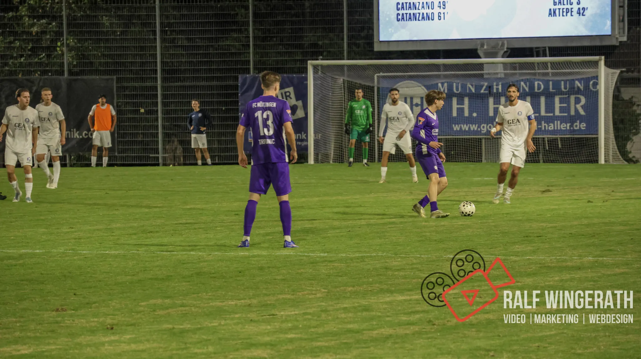 FCN vs YB Reutlingen Impressionen aus dem Spiel
