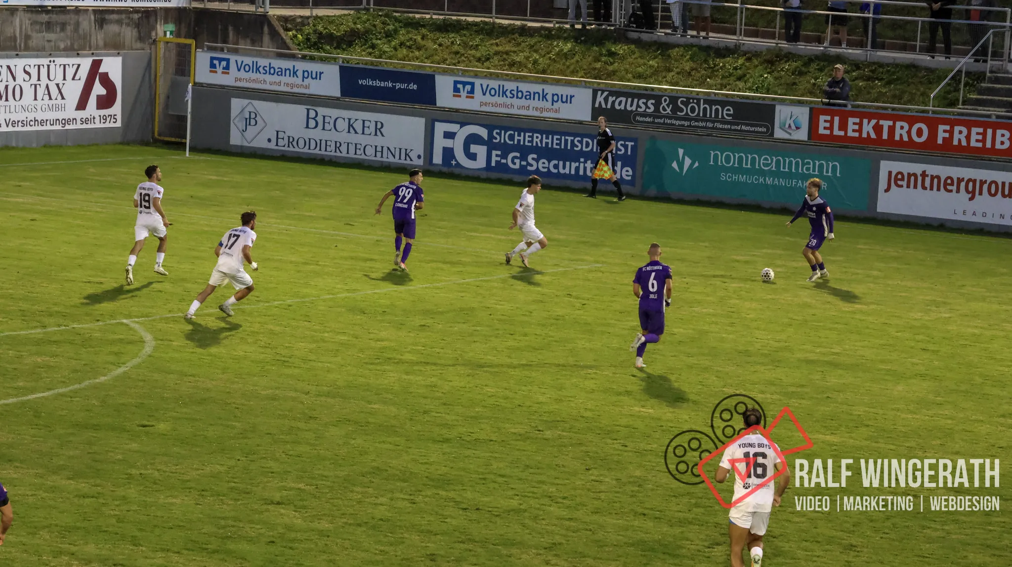FCN vs YB Reutlingen Impressionen aus dem Spiel